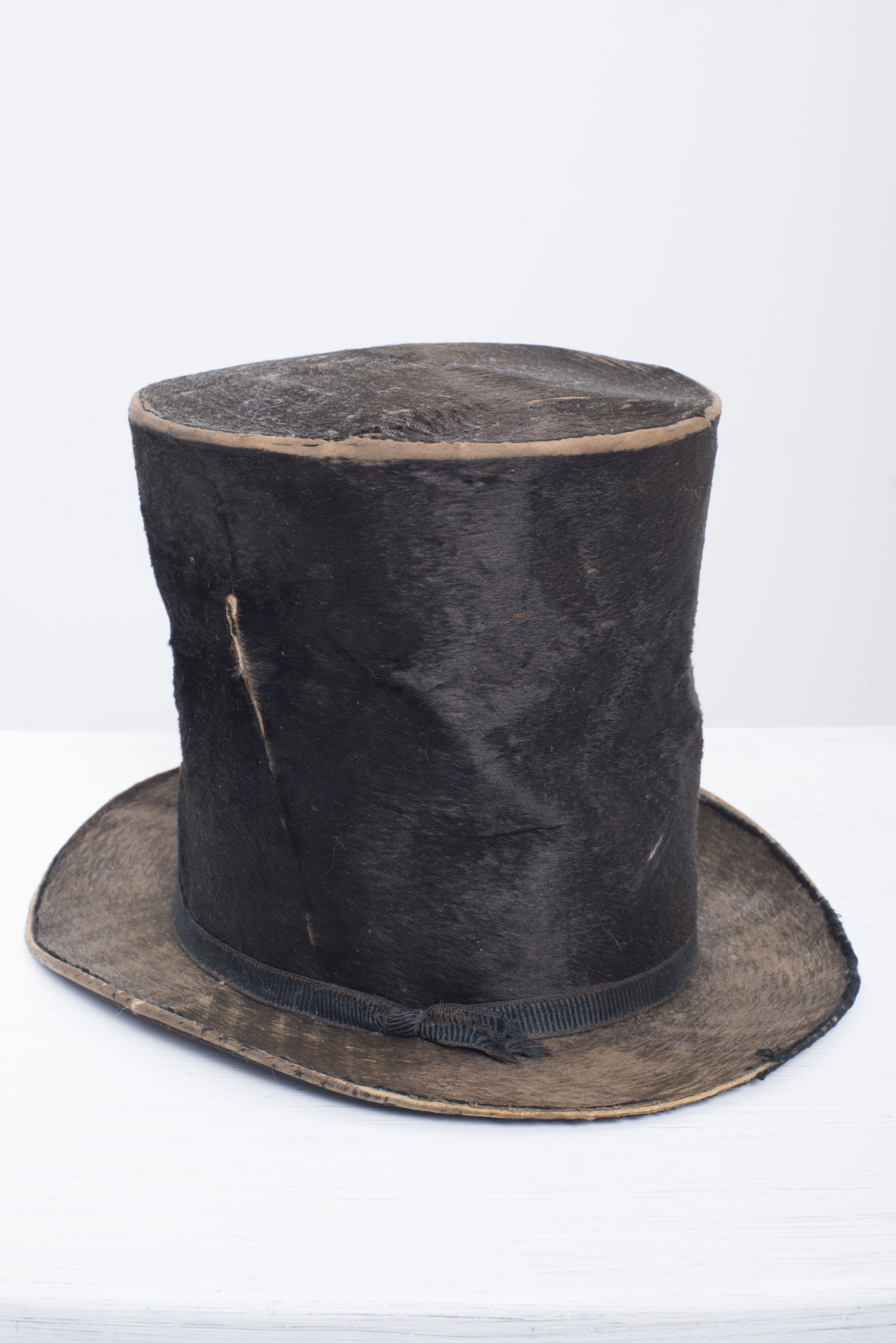 Vintage Black Top Hat X034