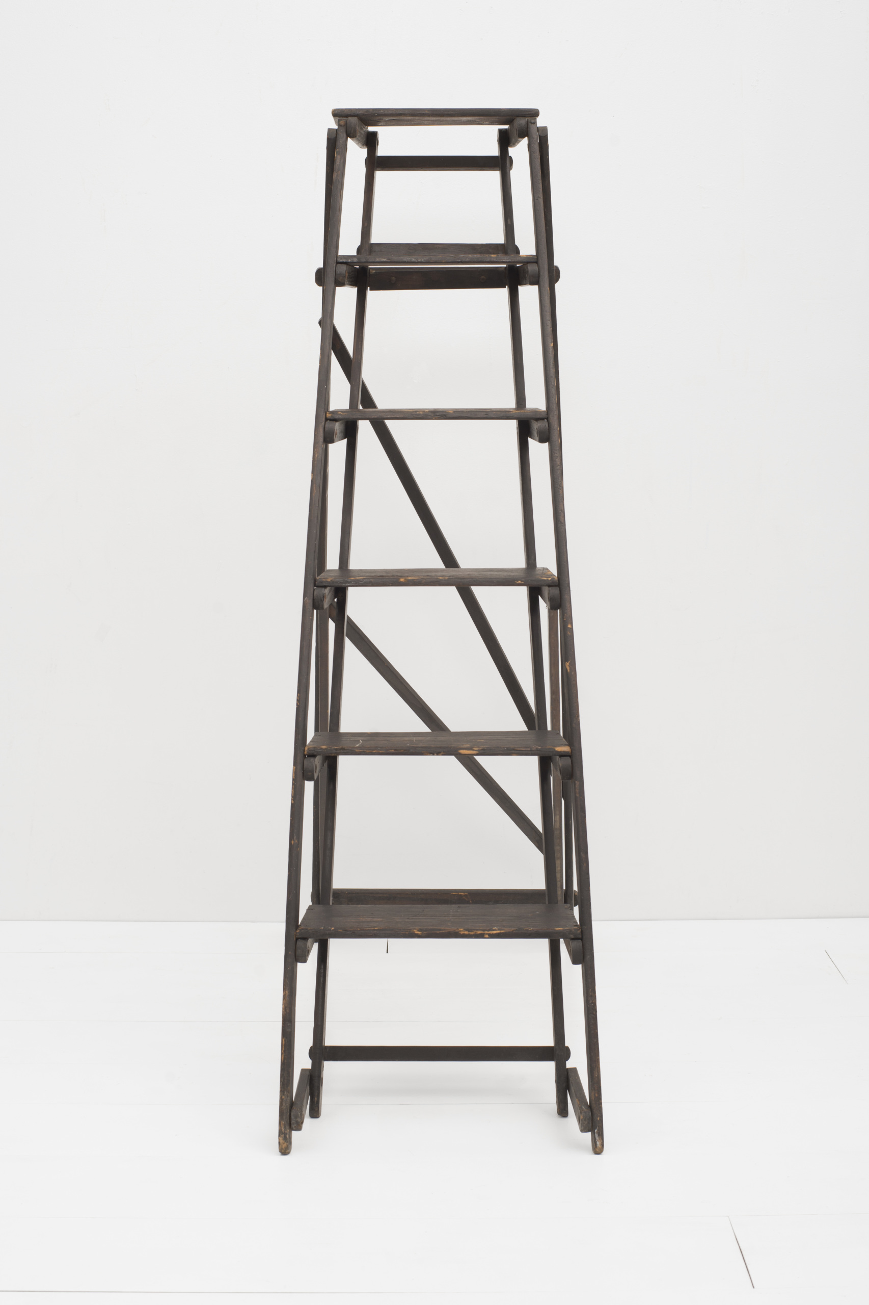 Vintage Folding Ladder X066